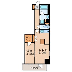 エステムプラザ名古屋丸の内の物件間取画像